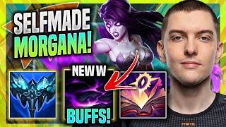 SELFMADE MORGANA JUNGLE WITH NEW BUFFS ON CLEAR SPEED - FNC Selfmade Plays Morgana JUNGLE vs Hecarim