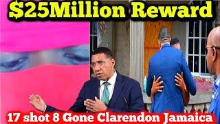 $25Million Dollars Reward in Cherry Tree Lane Shooting & Masked Man Threatens Andrew Holness