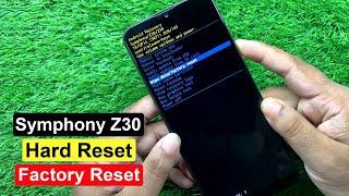 Symphony Z30 Hard Reset / Pattern Unlock / Factory Reset / Without PC |