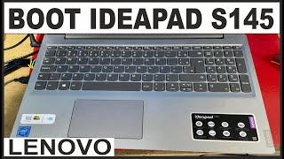 COMO DAR BOOT IDEAPAD S145 LENOVO / BOOT IDEAPAD S145 PASSO A PASSO