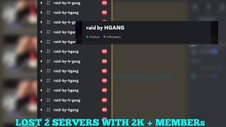 Lost Everything || 2 Servers Over 3k Members Got Nuked  || Need Help