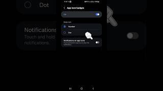 App icon badge settings on Android Smartphones | Badge Style & Notifications on app icons