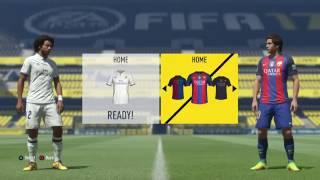 FIFA 17 Real Madrid vs Barcelona 0-2 Gameplay Full Match PS4 HD