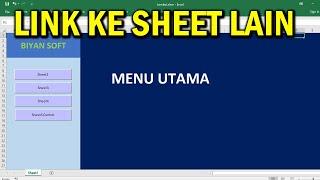 Membuat Tombol Menghubungkan Ke Sheet Lain VBA Excel