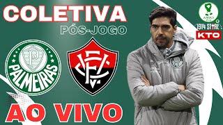 AO VIVO | COLETIVA ABEL FERREIRA  | PÓS-JOGO | PALMEIRAS 0 X 2  VITÓRIA | BRASILEIRÃO 2024