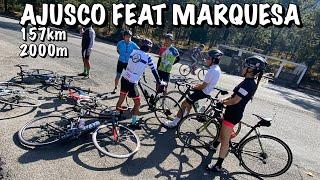 AJUSCO FEAT MARQUESA / AQUÍ NO HUBO TREGUA / 157KM EN BICI 2000 DE DESNIVEL ACOMULADO