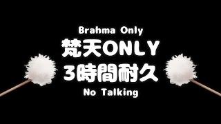 【ASMR/途中広告無し】梵天Only 3時間耐久 -Brahma Earpick only 3 hours-【バイノーラル/睡眠導入/No Talking】