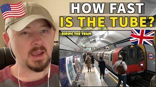 American Reacts to How to Ride The London Underground