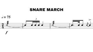 Snare March - Sight Reading Practice 