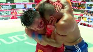 CRAZY LETHWEI HEADBUTTS !!! Thway Thit Aung Vs Yan Naing Aung
