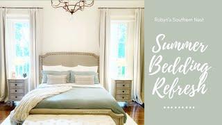 Summer Bedding Refresh | Target’s Casaluna Bedding | How to Put on a Duvet | RSN | 2020