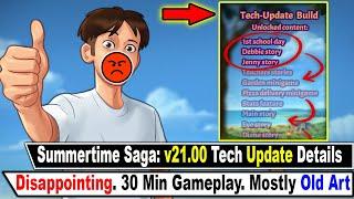 Summertime Saga: v21.0 Update Is A Disappointment [Update Details]