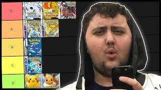 RuffledRowlit Pokemon Video Games Tier List!?