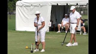 Croquet(US) C Helms v D Millican—qtr final MWR