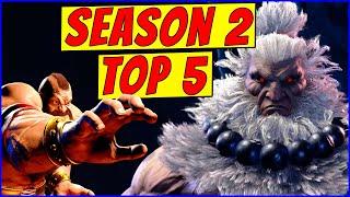 Top 5 Characters In Street Fighter 6 Season 2