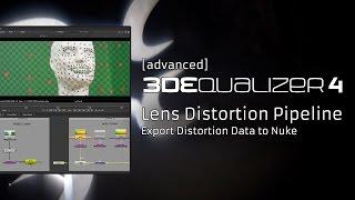 3DEqualizer4 R4 [advanced] - Lens Distortion Pipeline / Export Distortion Data to Nuke