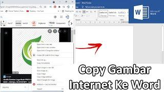 Cara Copy Gambar Dari Google Ke Microsoft Word Tanpa Menyimpan