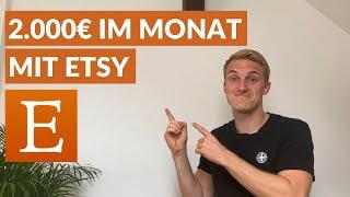 Wie ich 2000€/Monat auf Etsy verdiene | Etsy shop deutsch | Etsy Print on Demand | Etsy verdienen