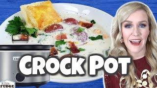 Crock Pot Chicken Pot Pie | Easy Dump and Go Dinner Idea | Crocktober