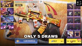 5 Free Draws on Grizzy Blossom Strongbox COD MOBILE | Groza - Grizzy Blossom CODM