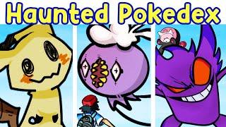 Friday Night Funkin': The Haunted Pokedex FULL + ALL SECRETS [Creepy Pokedex Entries] | FNF Mod