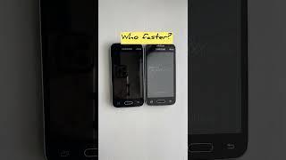 Who faster? Samsung J1 Mini prime vs Ace 4 Neo / speed test boot animation