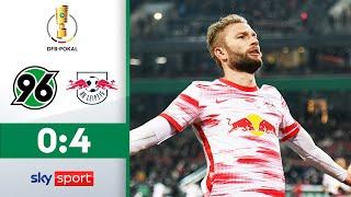 Hannover 96 - RB Leipzig | Highlights - Viertelfinale | DFB-Pokal 2021/22