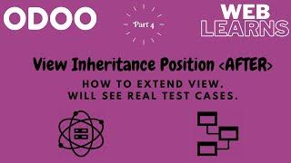 Odoo view inheritance using position after | extend views | Inheritance Views Tutorial