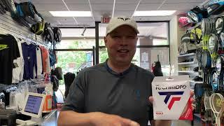 THE BEST NEW TENNIS STRING ON THE MARKET TODAY! TECNIFIBRE TRIAX