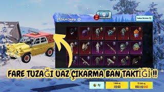 FARE TUZAĞI UAZ ÇIKARMA TAKTİĞİ BAN TAKTİĞİ | PUBG MOBİLE A4 RP SEÇİM SANDIĞI AÇILIMI