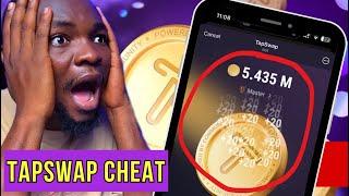 TapSwap Mining Cheat - 20 times Automatic Tapping || Mine TapSwap Coin Faster on Your Phone