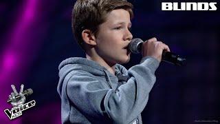 Ed Sheeran - Supermarket Flowers (Hans) | The Voice Kids 2023