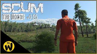 SCUM 0.95  The Horde - Getting Started - EP 1 - Adventures Of Skinny Pete Live! - Hardcore Server