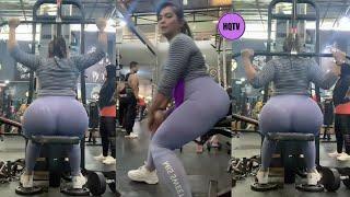 BOKONG SEMOK TANTE GYM BIKIN TEGANG - HIJAB QUEEN TV HQTV016 | BEAUTIFUL HOST 2022