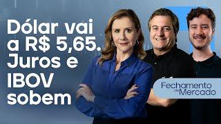  01/07/24 - DÓLAR VAI A R$ 5,65, JUROS SOBEM E IBOV FECHA EM ALTA | Fechamento de Mercado