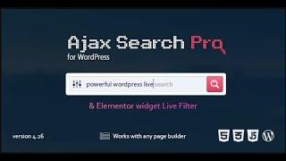 Unleash the Power of Ajax Search Pro: The Ultimate WordPress Search & Filter Plugin I Full Review