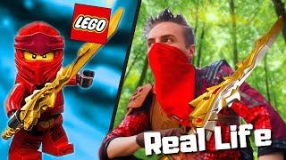 Epic LEGO Ninjago Build: Life-Size Sword of Fire!