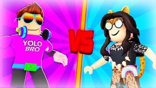  @Its_BRO vs @itzbabkashow  RU-RB BATTLES Роблокс - Битва Ютуберов  РУ-РБ БАТЛС Roblox