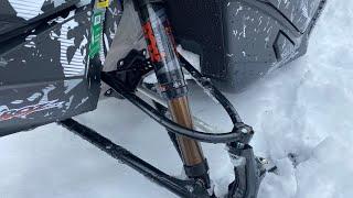 Fox Float 3 Shocks review on 2021 Ski-doo 850 Turbo