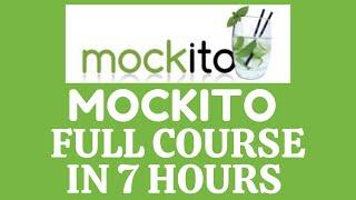 Mockito Full Course in 7 Hours (Beginner to Pro)
