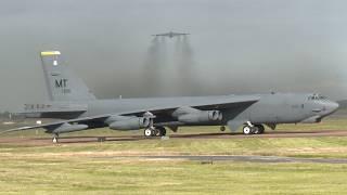 B52 bombers wait for a U2 spy plane before departing Europe ️