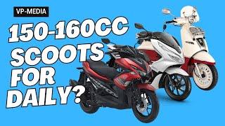 Best 150-160cc Scooters for Daily in the Philippines!