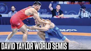   David Taylor vs. Azamat Dauletbekov    |  World Championships Semis