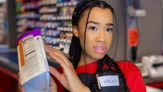 ASMR Grocery Store Role-play  Rude Cashier ASMR