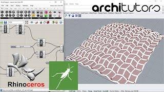 warp and weft pattern using grasshopper in rhino | architutors