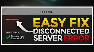 [PC] HOW TO FIX 'DISCONNECTED FROM SERVER' | Call Of Duty Cold War