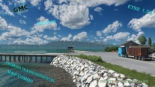 ETS2 1.53 - GMC Logistics - ProMods TransContinental Map Combo - 23.02.2025