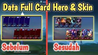 Data Tambahan Open Full Card/gambar Hero dan Skin No PW Patch Boommander | Data Tambahan ML Lite