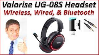 Valorise UG-08S Wireless/Wired/Bluetooth Headset Review