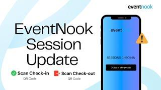 EventNook Session App - Check In Check Out